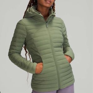 lululemon athletica Green Puffer Jacket